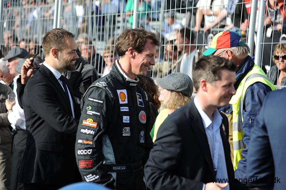 HKH Prins Joachim under sidste års åbningsceremoni ved Classic Race Aarhus